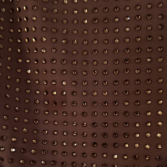 Guess Brown Studded One-Piece Swimsuit - Picture 3 of 8